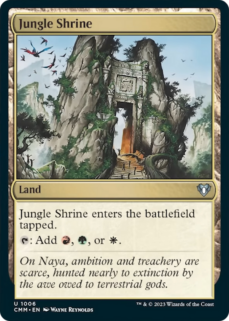 Jungle Shrine [Commander Masters] | Odin's Place