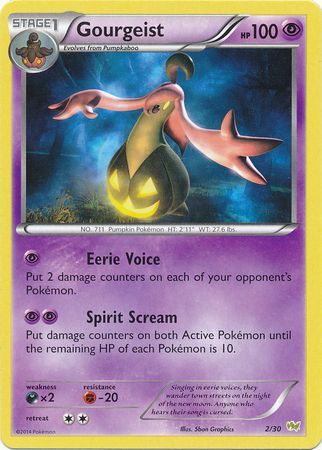 Gourgeist (2/30) [XY: Trainer Kit - Noivern] | Odin's Place