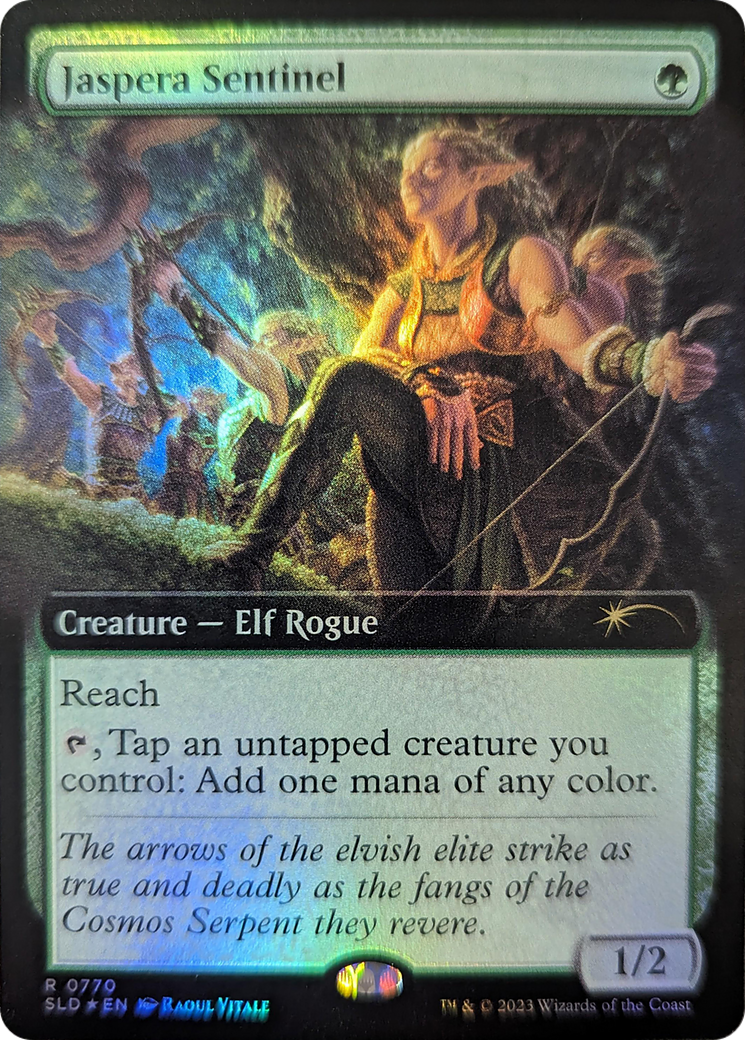Jaspera Sentinel (Extended Art) [Secret Lair Drop Series] | Odin's Place
