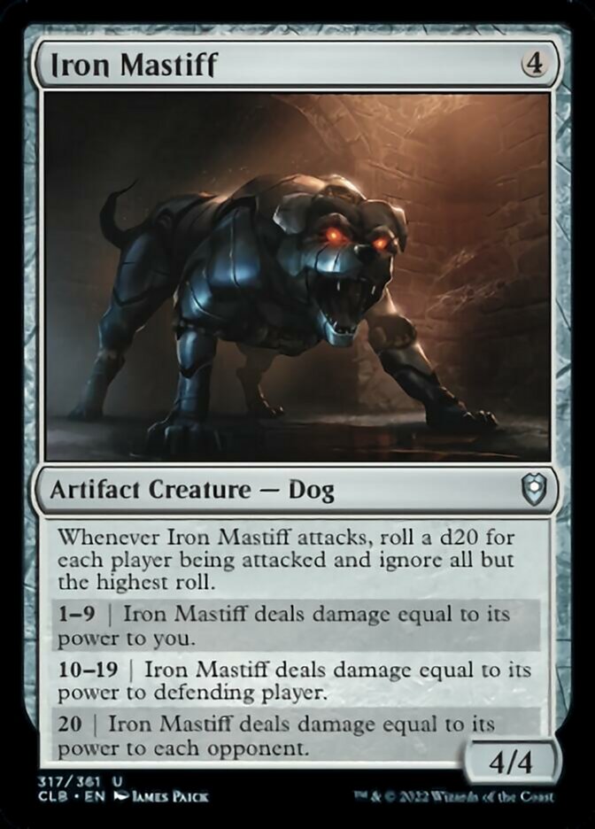 Iron Mastiff [Commander Legends: Battle for Baldur's Gate] | Odin's Place