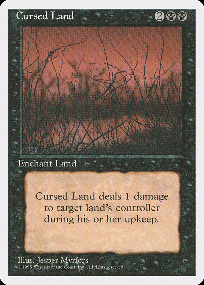 Cursed Land (127) [Fourth Edition] | Odin's Place