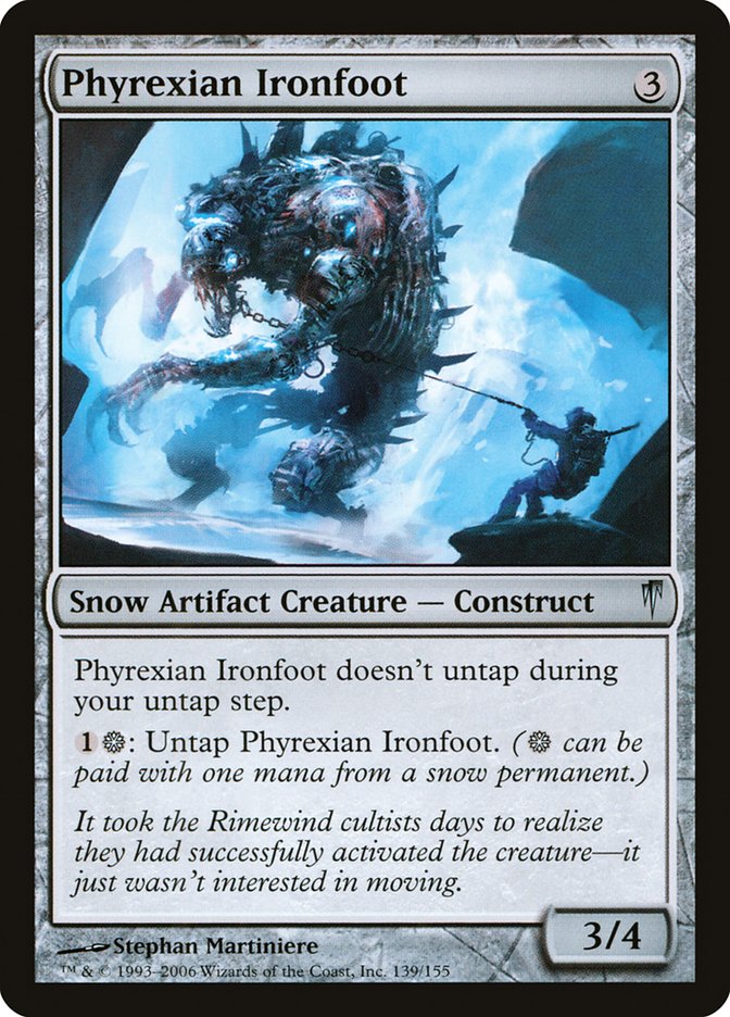 Phyrexian Ironfoot (139) [Coldsnap] | Odin's Place