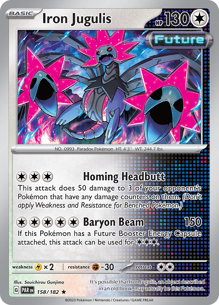 Iron Jugulis (158/182) [Scarlet & Violet: Paradox Rift] | Odin's Place
