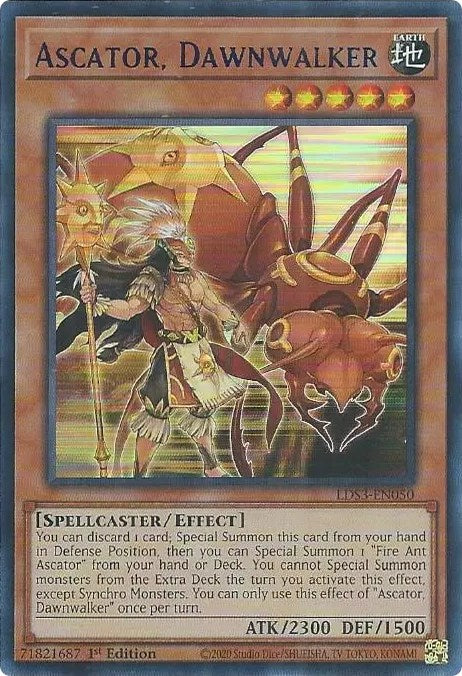 Ascator, Dawnwalker (Blue) [LDS3-EN050] Ultra Rare | Odin's Place