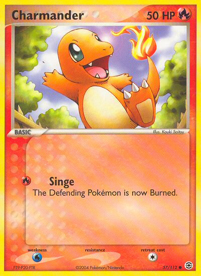 Charmander (57/112) [EX: FireRed & LeafGreen] | Odin's Place