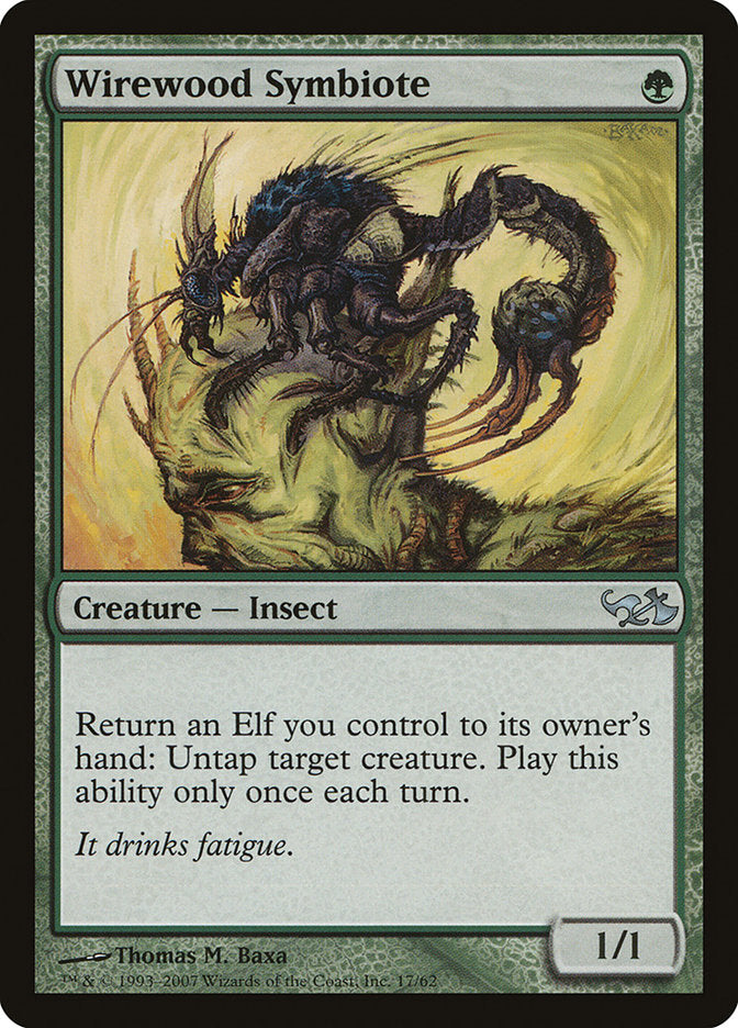 Wirewood Symbiote (17) [Duel Decks: Elves vs. Goblins] | Odin's Place