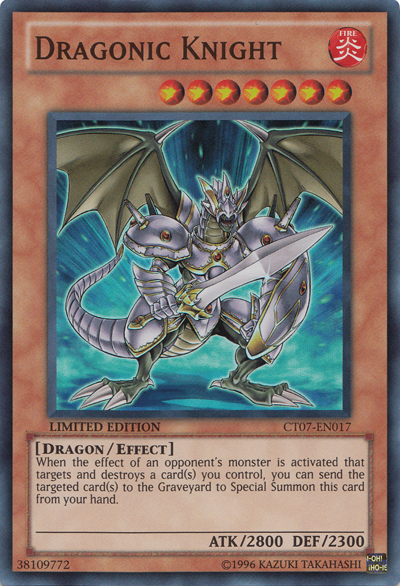 Dragonic Knight [CT07-EN017] Super Rare | Odin's Place