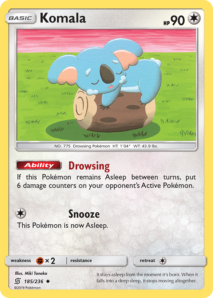 Komala (185/236) [Sun & Moon: Unified Minds] | Odin's Place
