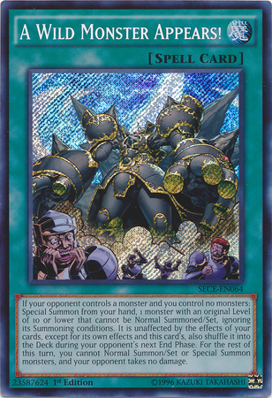 A Wild Monster Appears! [SECE-EN064] Secret Rare | Odin's Place