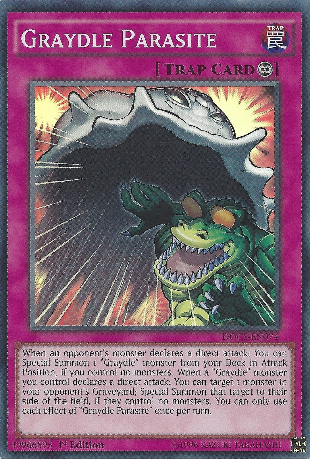 Graydle Parasite [DOCS-EN074] Super Rare | Odin's Place
