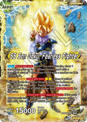 Son Goku // SS Son Goku, Fearless Fighter (BT17-081) [Ultimate Squad] | Odin's Place