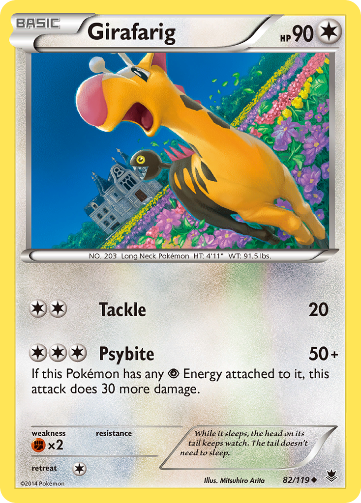 Girafarig (82/119) [XY: Phantom Forces] | Odin's Place