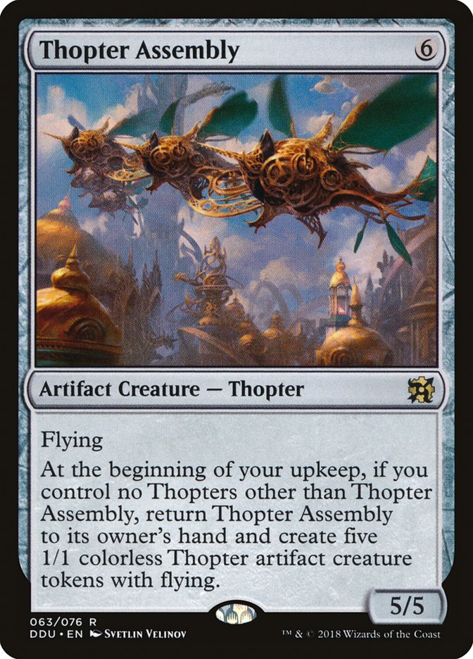 Thopter Assembly (63) [Duel Decks: Elves vs. Inventors] | Odin's Place