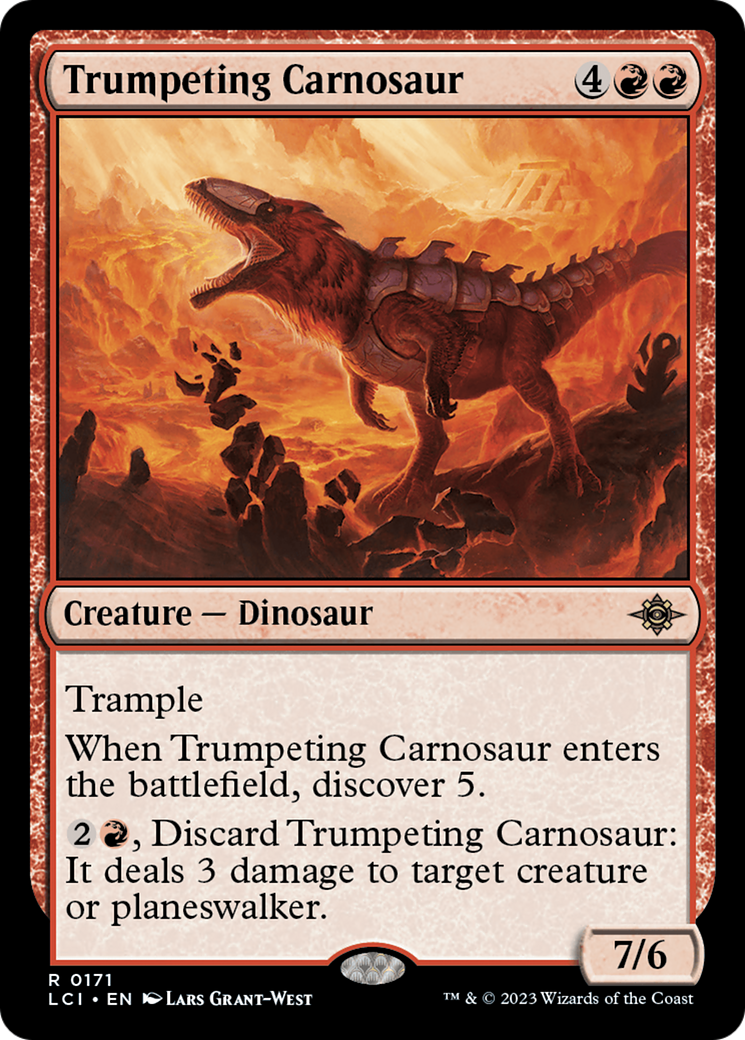 Trumpeting Carnosaur [The Lost Caverns of Ixalan] | Odin's Place