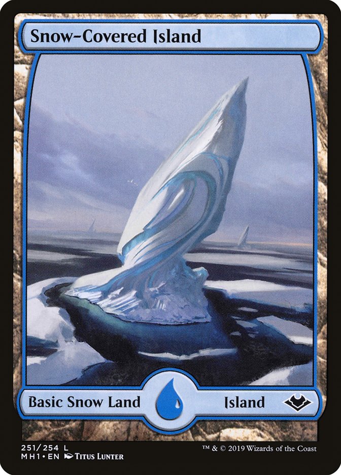 Snow-Covered Island (251) [Modern Horizons] | Odin's Place