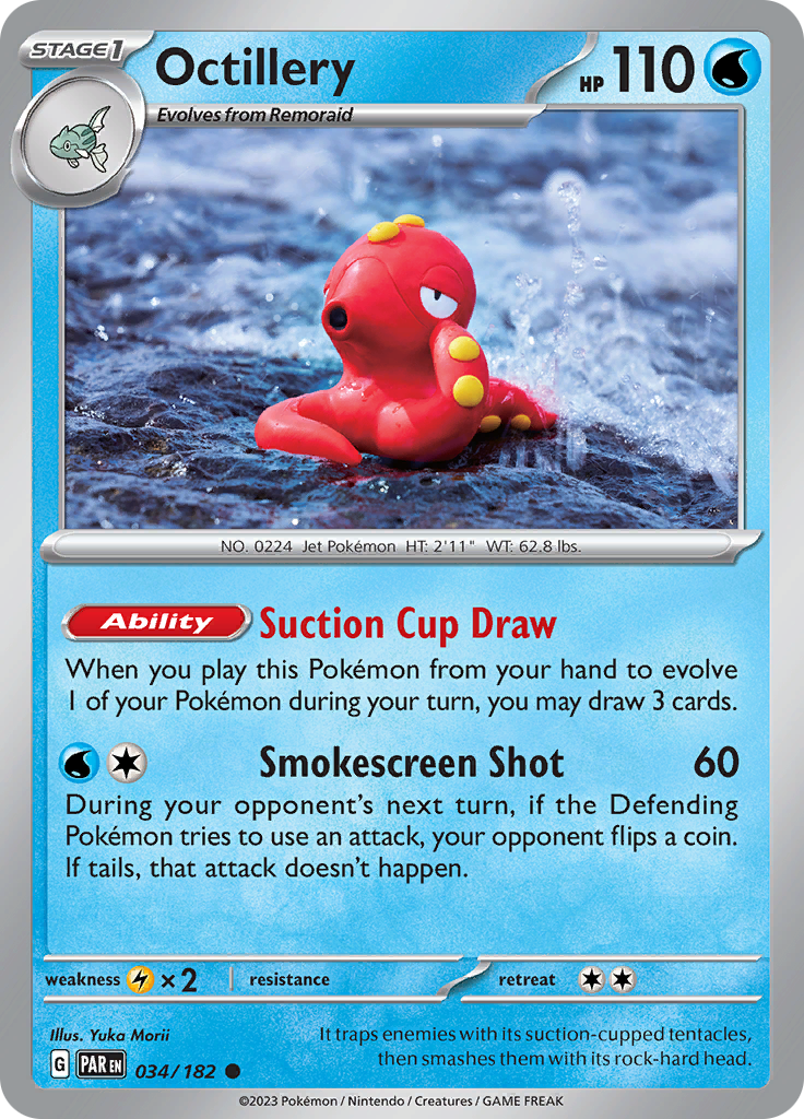 Octillery (034/182) [Scarlet & Violet: Paradox Rift] | Odin's Place