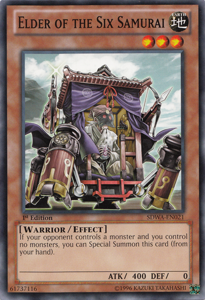 Elder of the Six Samurai [SDWA-EN021] Common | Odin's Place