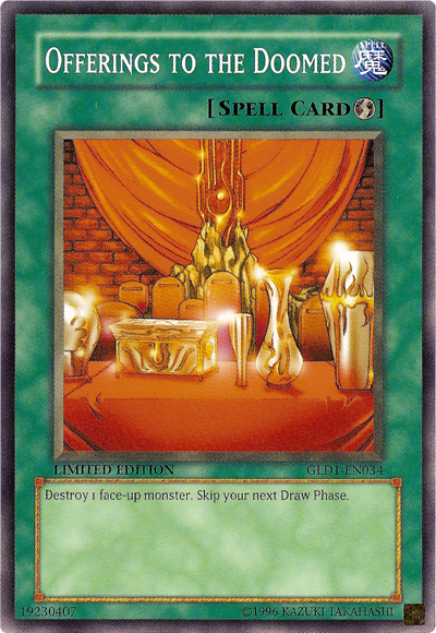 Offerings to the Doomed [GLD1-EN034] Common | Odin's Place