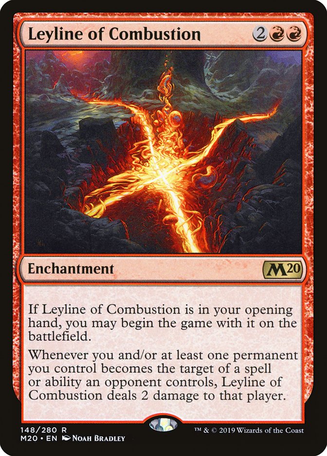 Leyline of Combustion [Core Set 2020] | Odin's Place