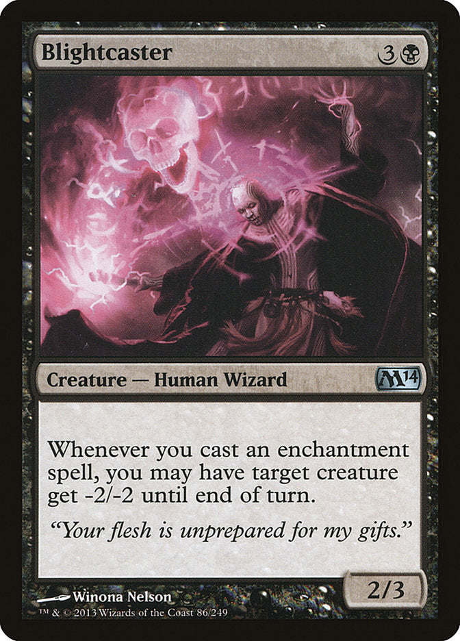 Blightcaster (86) [Magic 2014] | Odin's Place