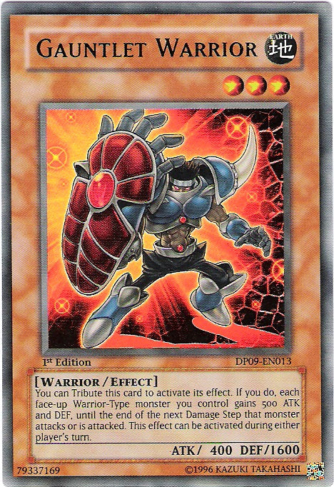 Gauntlet Warrior [DP09-EN013] Ultra Rare | Odin's Place