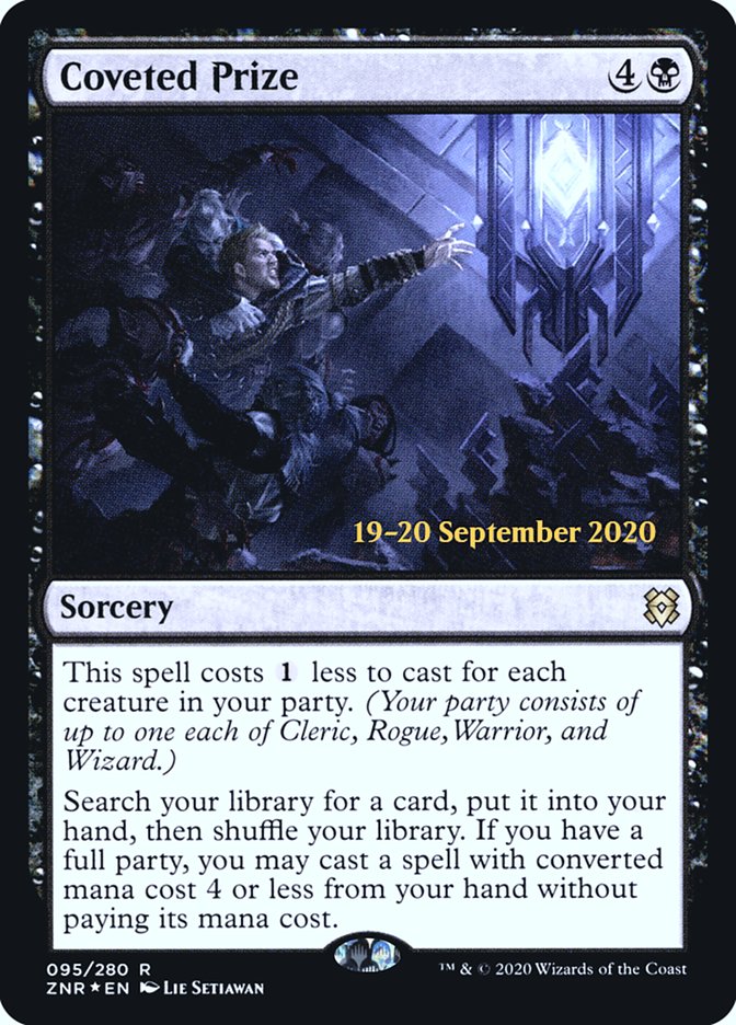 Coveted Prize [Zendikar Rising Prerelease Promos] | Odin's Place