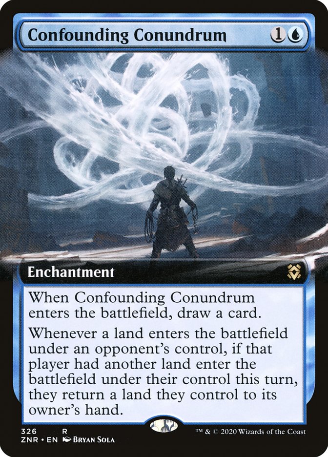 Confounding Conundrum (Extended Art) [Zendikar Rising] | Odin's Place