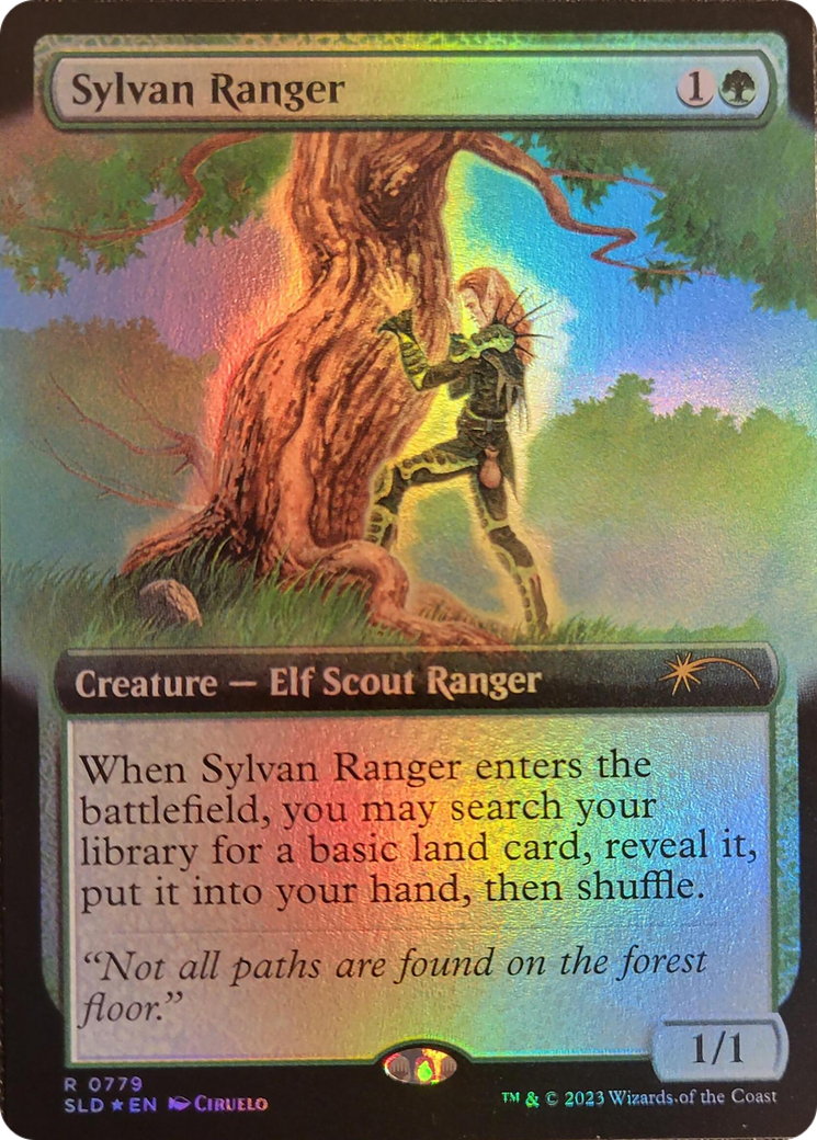 Sylvan Ranger (Extended Art) [Secret Lair Drop Series] | Odin's Place