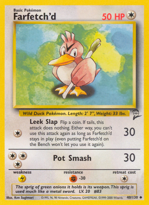 Farfetch'd (40/130) [Base Set 2] | Odin's Place