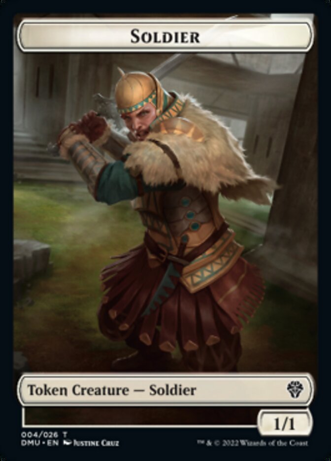 Soldier Token [Dominaria United Tokens] | Odin's Place