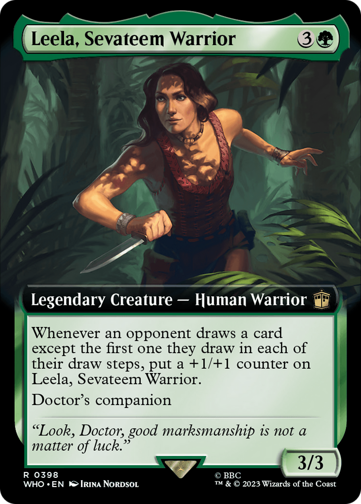 Leela, Sevateem Warrior (Extended Art) [Doctor Who] | Odin's Place