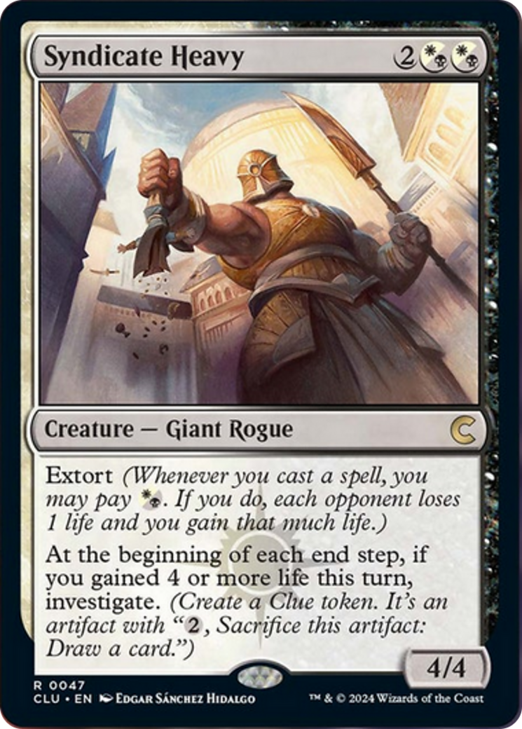 Syndicate Heavy [Ravnica: Clue Edition] | Odin's Place