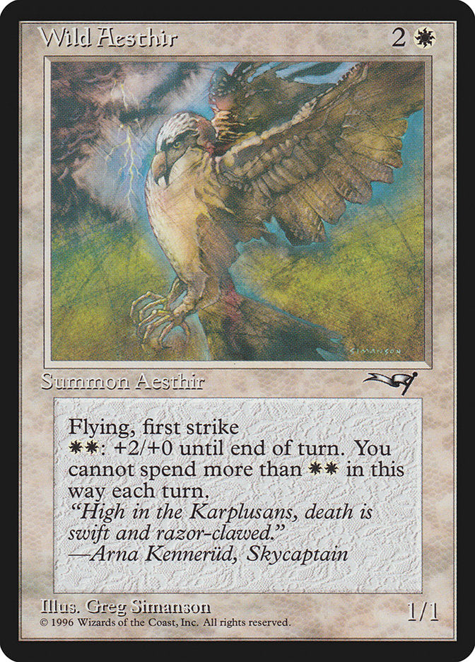 Wild Aesthir (Lightning Background) [Alliances] | Odin's Place