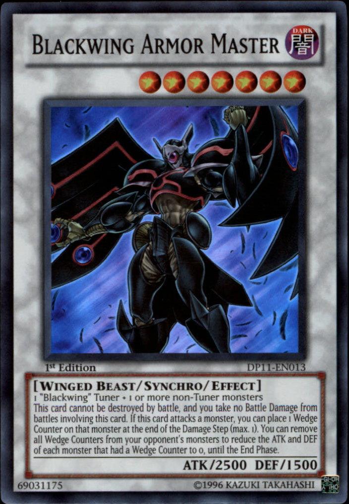 Blackwing Armor Master [DP11-EN013] Super Rare | Odin's Place