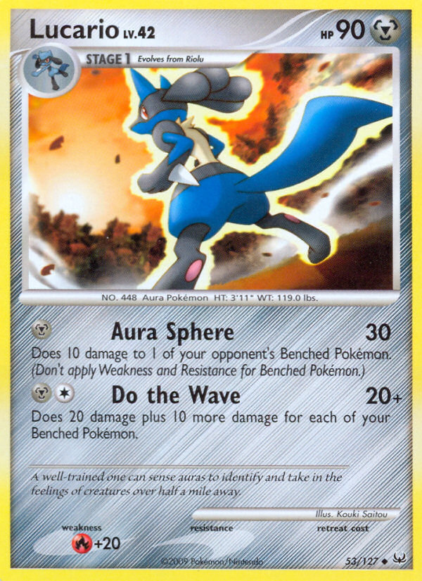Lucario (53/127) [Platinum: Base Set] | Odin's Place