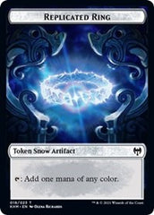 Replicated Ring // Thopter Double-Sided Token [Kaldheim Commander Tokens] | Odin's Place