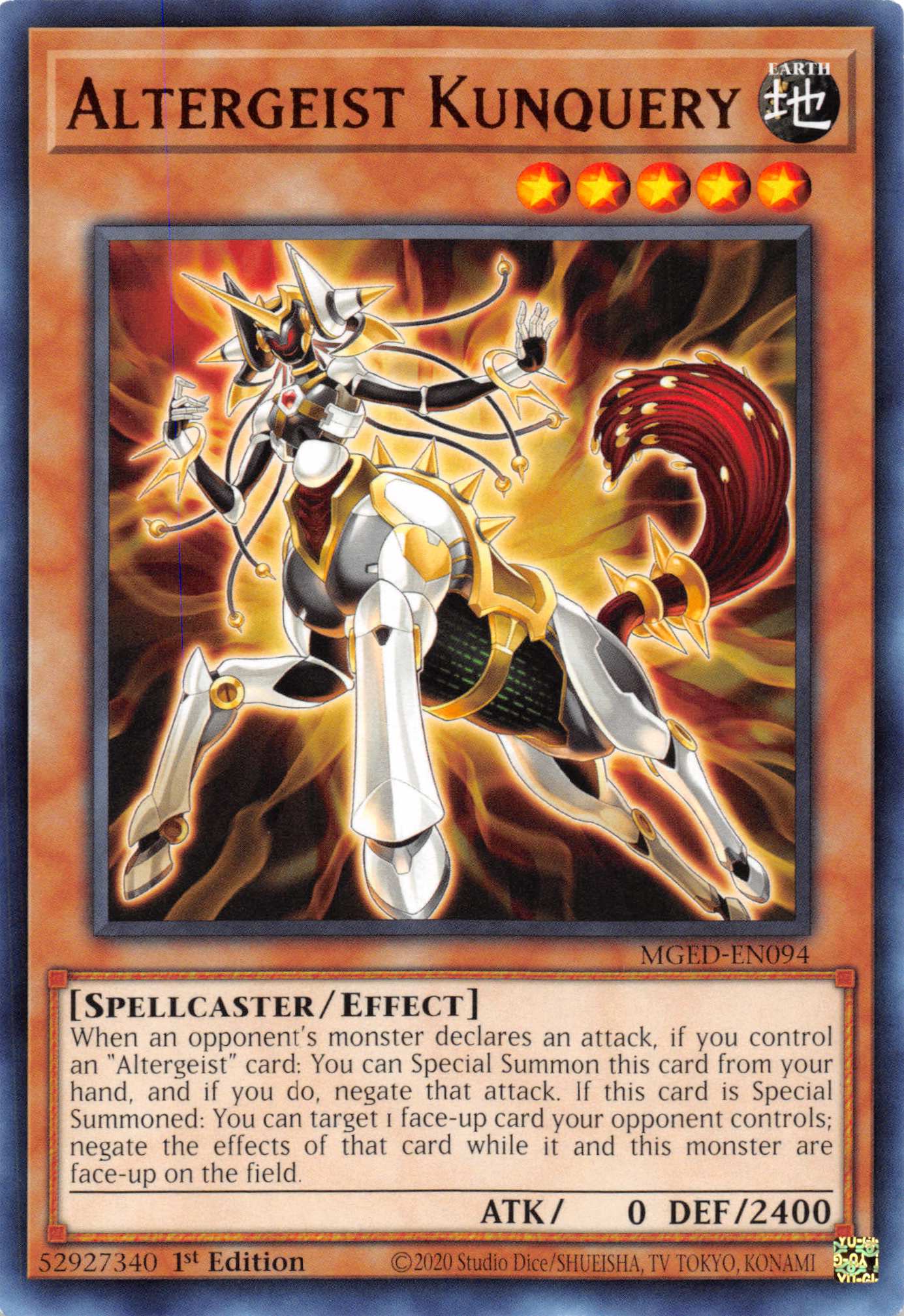Altergeist Kunquery [MGED-EN094] Rare | Odin's Place