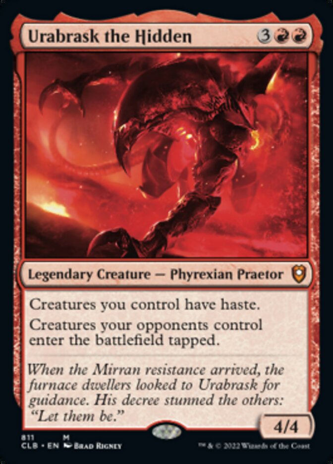 Urabrask the Hidden [Commander Legends: Battle for Baldur's Gate] | Odin's Place