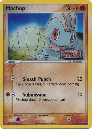 Machop (53/108) (Stamped) [EX: Power Keepers] | Odin's Place