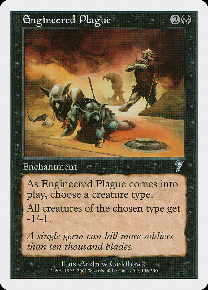 Engineered Plague (133) [Seventh Edition] | Odin's Place