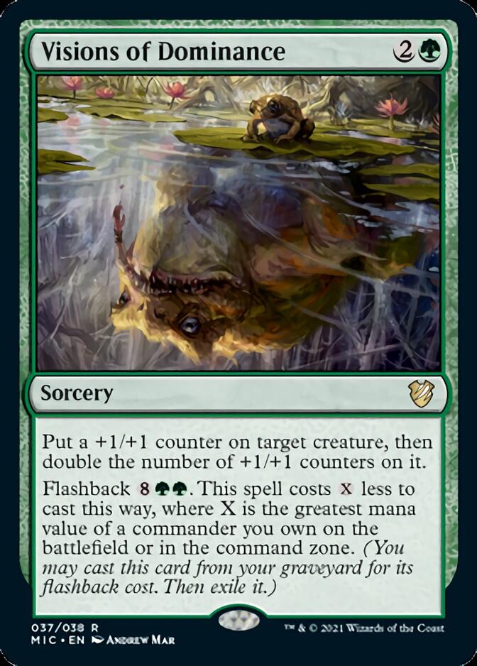 Visions of Dominance [Innistrad: Midnight Hunt Commander] | Odin's Place