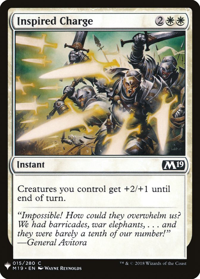 Inspired Charge [Mystery Booster] | Odin's Place