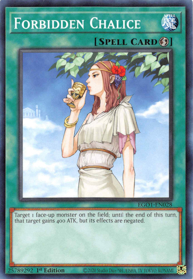 Forbidden Chalice [EGO1-EN028] Common | Odin's Place