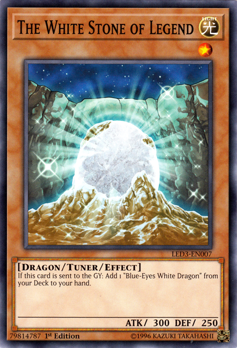 The White Stone of Legend [LED3-EN007] Common | Odin's Place