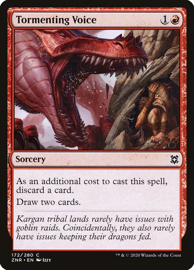 Tormenting Voice [Zendikar Rising] | Odin's Place