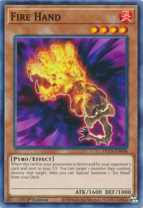 Fire Hand [DLCS-EN048] Common | Odin's Place