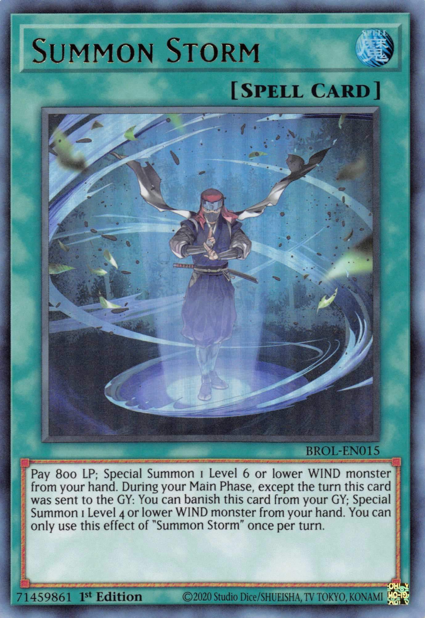 Summon Storm [BROL-EN015] Ultra Rare | Odin's Place