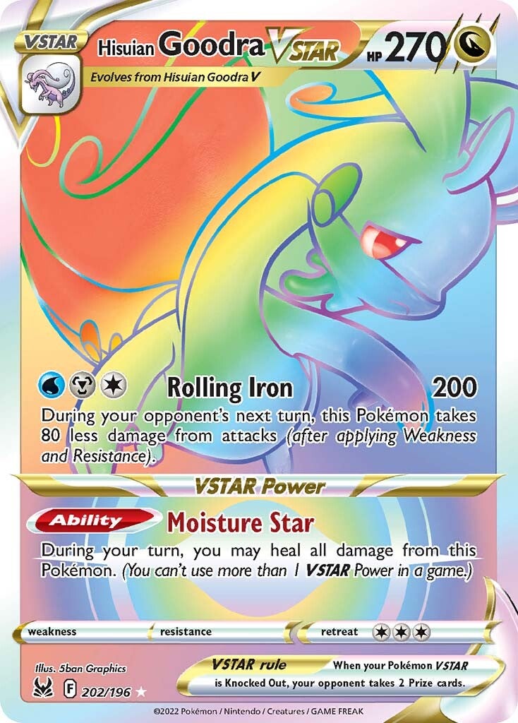 Hisuian Goodra VSTAR (202/196) [Sword & Shield: Lost Origin] | Odin's Place