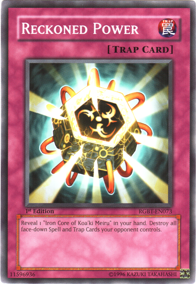 Reckoned Power [RGBT-EN073] Common | Odin's Place
