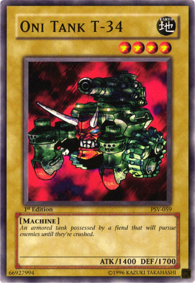 Oni Tank T-34 [PSV-059] Common | Odin's Place